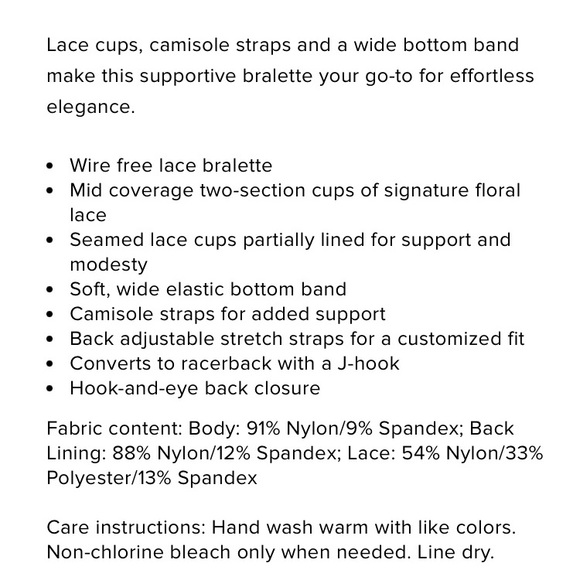 3 Piece - Wacoal lace-trimmed bralette & 2pair matching high-cut panties, “sand” - Picture 3 of 14